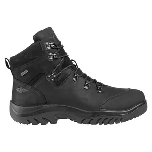 Męskie buty trekkingowe 4F OBMH260 czarne Rozmiar: 43 - Buty trekkingowe męskie - miniaturka - grafika 1