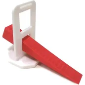 Akcesoria do urządzeń ogrodniczych - DEDRA Kliny do poziomowania płytek DED02P305 50szt - miniaturka - grafika 1