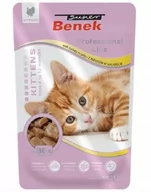 Mokra karma dla kotów - SUPER BENEK Saszetka dla młodych kotów indyk w galarecie100g - miniaturka - grafika 1