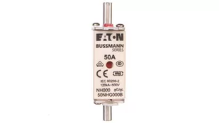 Eaton Wkładka bezpiecznikowa NH000 50A gLgG 500V 50NHG000B 50NHG000B - Bezpieczniki elektryczne - miniaturka - grafika 1