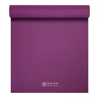 Maty do jogi - Mata do Jogi Gaiam Essentials 6 mm z paskiem fioletowa - miniaturka - grafika 1