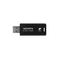 Pendrive - ADATA UC320 pamięć USB 64 GB USB Typu-A 3.2 Gen 1 (3.1 Gen 1) Czarny UC320-64G-RBK/BK - miniaturka - grafika 1