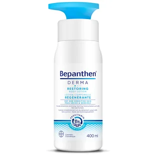 Bepanthen Derma Restoring, nawilżająco-odżywczy balsam do ciała, 400 ml - Balsamy i kremy do ciała - miniaturka - grafika 1