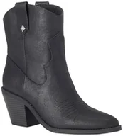 Botki damskie - ROCKET DOG Damskie botki z piórami, 38 EU, Czarny, 38 EU - miniaturka - grafika 1