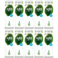Soki i napoje niegazowane - Coco Dr. Martins Woda kokosowa naturalna Zestaw 10 x 1 l Bio - miniaturka - grafika 1