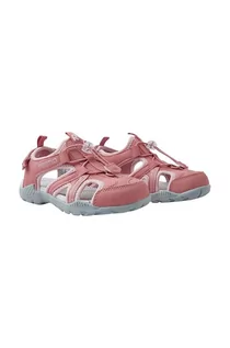 Buty dla dziewczynek - Reima sandały dziecięce kolor różowy - grafika 1