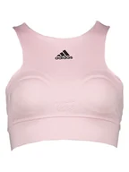 Bielizna sportowa damska - adidas Biustonosz sportowy w kolorze jasnoróżowym - miniaturka - grafika 1