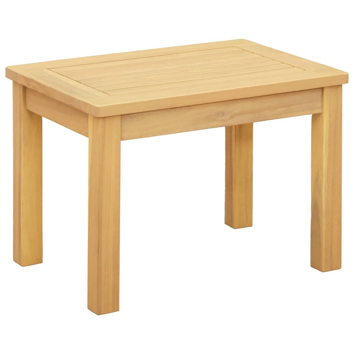 vidaXL Stolik kawowy Jasna akacja 50 x 35 x 36 cm Lite Drewno Akacji