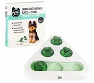 Zabawki dla psów - interaktywna zabawka dla psa trójkąt 22cm PRZYSMAK - miniaturka - grafika 1