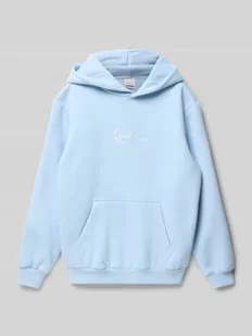 Bluza z kapturem z wyhaftowanym logo - Swetry dla chłopców - miniaturka - grafika 1