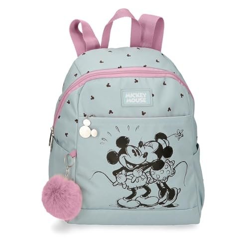 Joumma Disney Kisses M&M Plecak Codzienny Niebieski 12,5L 25.5x35x14 cms Poliester, niebieski, plecak na co dzień