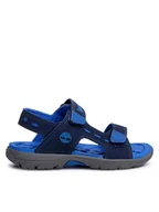 Buty dla chłopców - Timberland Sandały Moss Jump 2 Strap Sandal TB0A1X44019 Granatowy - miniaturka - grafika 1