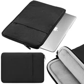 Części i akcesoria do laptopów - Etui case torba pokrowiec uniwersalne do tabletów Samsung Apple Lenovo Thinkpad Matebook Xiaomi Asus laptopa Macbook AIR 13 13,3" | XL czarny - miniaturka - grafika 1