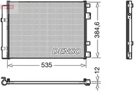 Chłodnice - CHŁODNICA KLIMATYZACJI Z OSUSZACZEM DENSO DCN41020 976061R300 HYUNDAI KIA - miniaturka - grafika 1