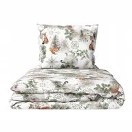 Pościel dla dzieci - Pościel Dziecięca 160x200cm dla dziecka Laponia Zielona - miniaturka - grafika 1