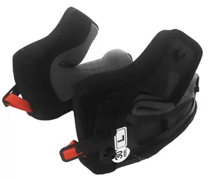 NOLAN SP.GUANCIALI.CLIMA COMFORT.M-L-XL-XXL.40MM.BLACK-RED.STD XL - NCOM.N100-5PLUS - Kaski motocyklowe - miniaturka - grafika 1