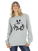 Bluzy damskie - WOOOP Bluza w kolorze szarym - miniaturka - grafika 1