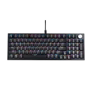 XPG SORCERER klawiatura Gaming USB QWERTY US English Czarny - Klawiatury - miniaturka - grafika 1
