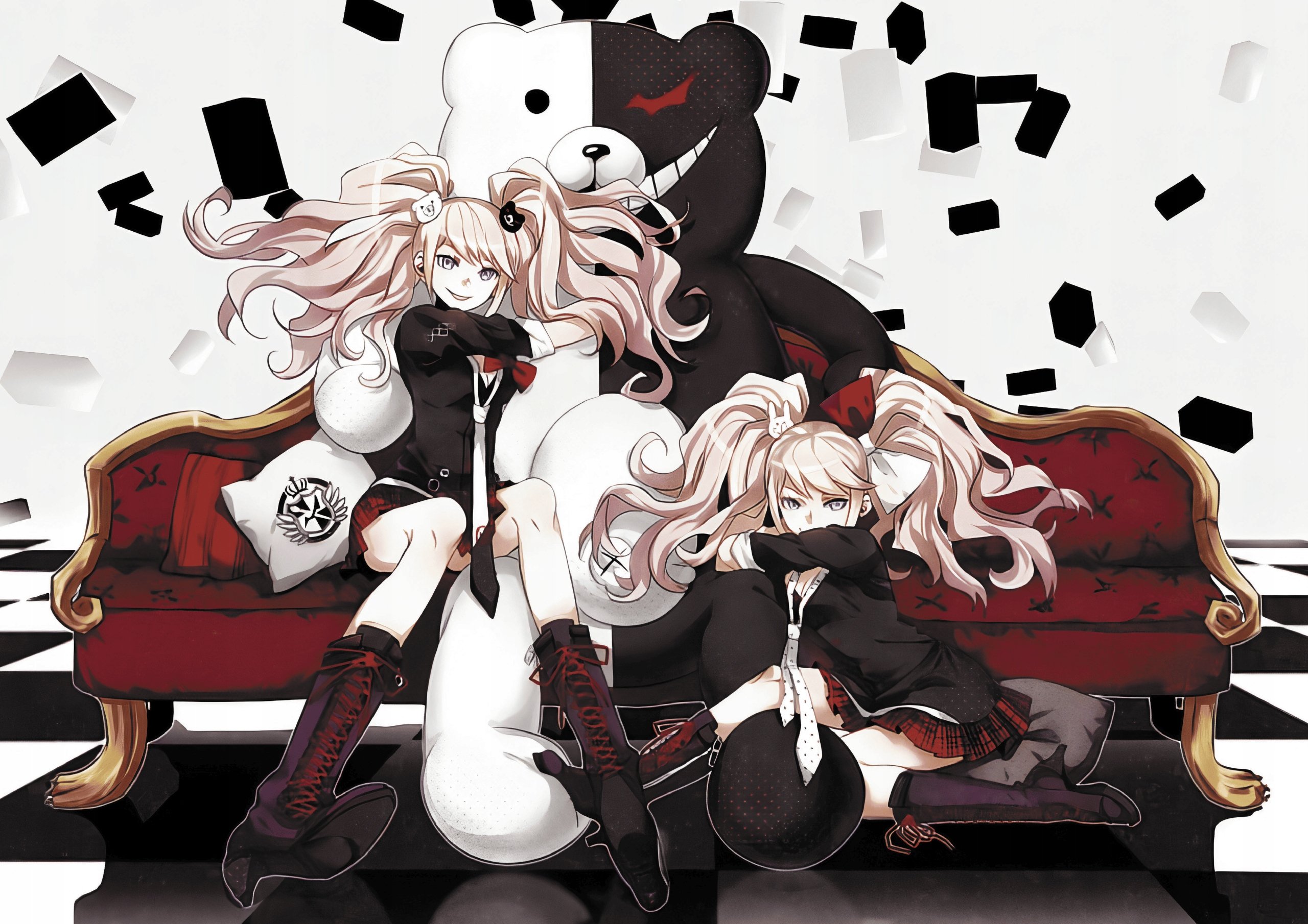 Plakat A3 anime manga Danganronpa