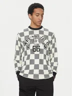 Koszulki męskie - Vans Longsleeve Metal Arch Soccer VN000KUB Kolorowy Loose Fit - miniaturka - grafika 1