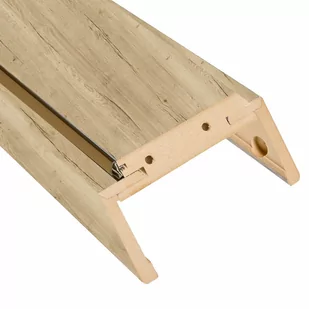 Belka górna 80 ościeżnicy regulowanej dąb halifax zakres regulacji 100-140 mm Nawadoor - Ościeżnice - miniaturka - grafika 1