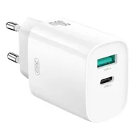 Ładowarki do telefonów - Ładowarka sieciowa XO CE30, 30W, 1x USB-C, 1x USB-A - miniaturka - grafika 1