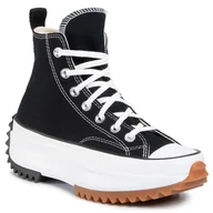 Trampki damskie - Sneakersy Converse Run Star Hike Hi 166800C Black/White/Gum - miniaturka - grafika 1