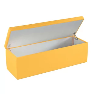 Dekoria.pl Dekoria.pl Skrzynia tapicerowana żółty 120 × 40 × 40 cm Loneta 526-133-40 - Pufy i podnóżki - miniaturka - grafika 1