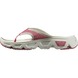 Salomon Reelax Break 6.0 damskie klapki japonki, wyściełane, stabilne, bezszwowe podtrzymywanie stopy, Herbata Rose Vanilla Ice Tea Rose, 44 2/3 EU - Koszulki i topy damskie - miniaturka - grafika 1
