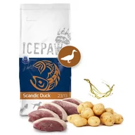 Sucha karma dla psów - ICEPAW Scandic duck dzika kaczka karma dla dorosłych psów (14 kg) - miniaturka - grafika 1