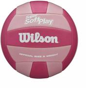 Siatkówka - Piłka siatkowa Wilson Super Soft Play Pink of WV4006002XBOF - miniaturka - grafika 1