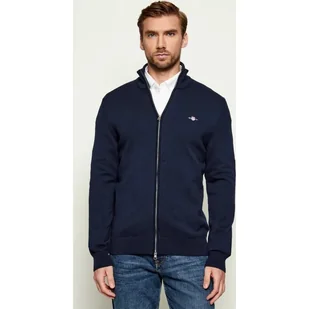 Gant Kardigan Regular Fit - Swetry męskie - miniaturka - grafika 1