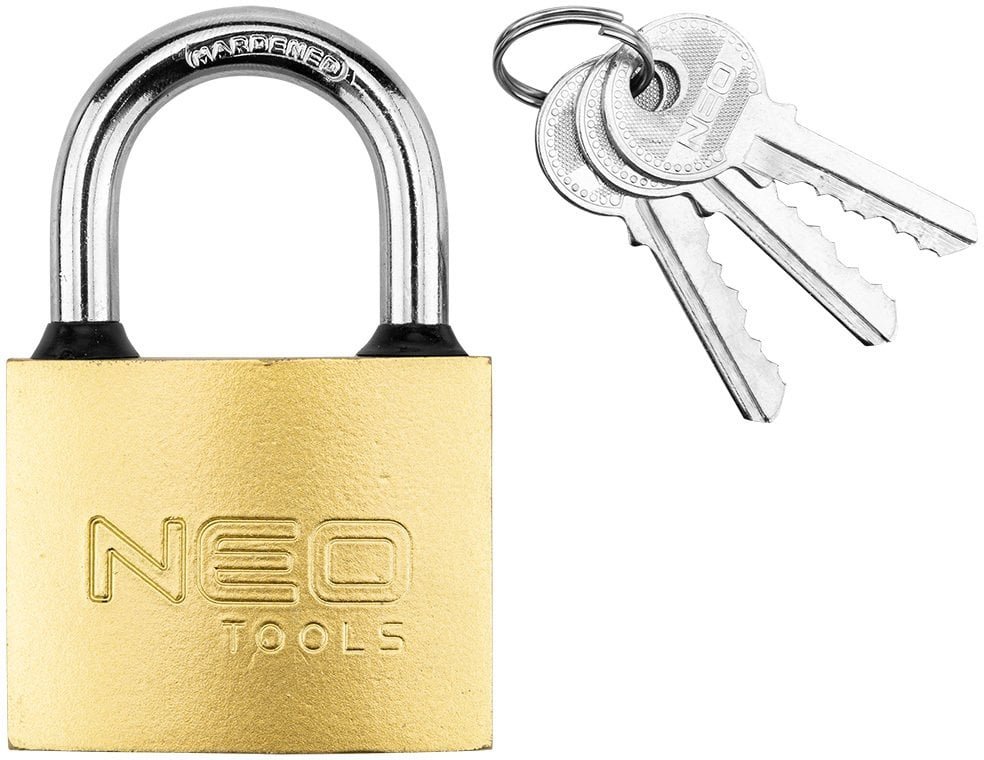 Neo Kłódka 60 mm, 3 klucze