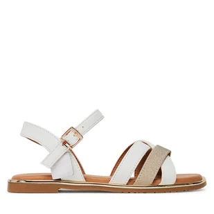 Sandały Tommy Hilfiger T3A2-33779-0273X M Biały - Buty dla dziewczynek - miniaturka - grafika 1