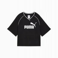 Koszulki i topy damskie - PUMA KOSZULKA ESS RELAXED CROPPED FOOTBALL JERSEY 68811401 r L - miniaturka - grafika 1