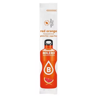 BOLERO STICKS RED ORANGE (CZERWONA POMARAŃCZA) 3g Napój w proszku bez cukru ze stewią - Soki i napoje niegazowane - miniaturka - grafika 1