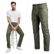 Odzież taktyczna i umundurowanie - Spodnie BRANDIT Adven Slim Fit Trousers Oliv M - miniaturka - grafika 1