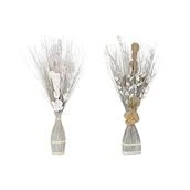 Sztuczne kwiaty - Bukiet marki DKD Home Decor Kwiaty Włókno kokosowe (2 szt.) (40 x 40 x 100 cm) (Numer referencyjny: S3020080) - miniaturka - grafika 1