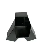 Place zabaw - Łącznik Trójnik Do Belki Kwadrat 9X9Cm Huśtawka Wspornik Szary - miniaturka - grafika 1