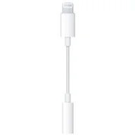 Złącza, przejściówki, adaptery - Apple Przejściówka ze złącza Lightning na gniazdo słuchawkowe 3,5 mm MMX62ZM-A - miniaturka - grafika 1