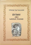 Poezja - Rytmy abo wiersze polskie - miniaturka - grafika 1