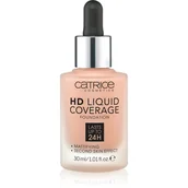 Podkłady do twarzy - Catrice HD Liquid Coverage podkład w płynie 040 Warm Beige 30ml - miniaturka - grafika 1