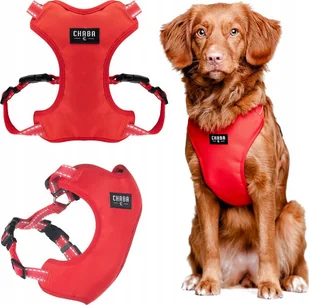 Chaba CHABA SZELKI GUARD COMFORT M 2,0cm/43-52cm CZERWONE - Szelki dla psów - miniaturka - grafika 1