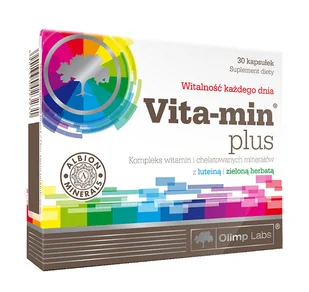 Olimp Vita-min Plus 60 kaps. - Witaminy i minerały - miniaturka - grafika 1