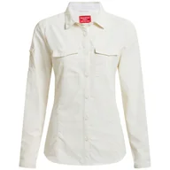 Koszulki sportowe damskie - Koszula damska Craghoppers NosiLife Adventure Long Sleeved Shirt III Rozmiar: S / Kolor: beżowy - miniaturka - grafika 1