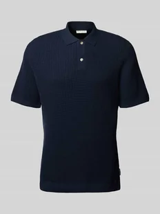 Koszulka polo o kroju relaxed fit z mieszanki bawełny - Koszulki męskie - miniaturka - grafika 1