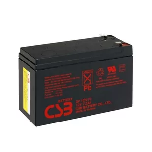 Fideltronik Fideltonik Akumulator CSB 12V 7,2Ah (12F) GP1272 - Baterie do zasilaczy awaryjnych UPS - miniaturka - grafika 1