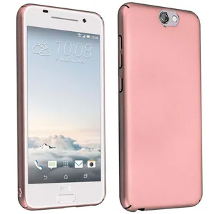 Pokrowiec Do HTC ONE A9 Etui w METAL RÓŻOWE ZŁOTO Hard Case Cover Obudowa Ochronny Cadorabo - Etui i futerały do telefonów - miniaturka - grafika 1