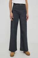 Spodnie damskie - Calvin Klein jeansy damskie kolor szary - miniaturka - grafika 1