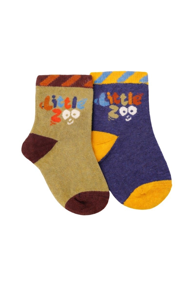 Skarpetki chłopięce skarpety dziecięce bawełniane długie 2PAK 17-19 MYWAY